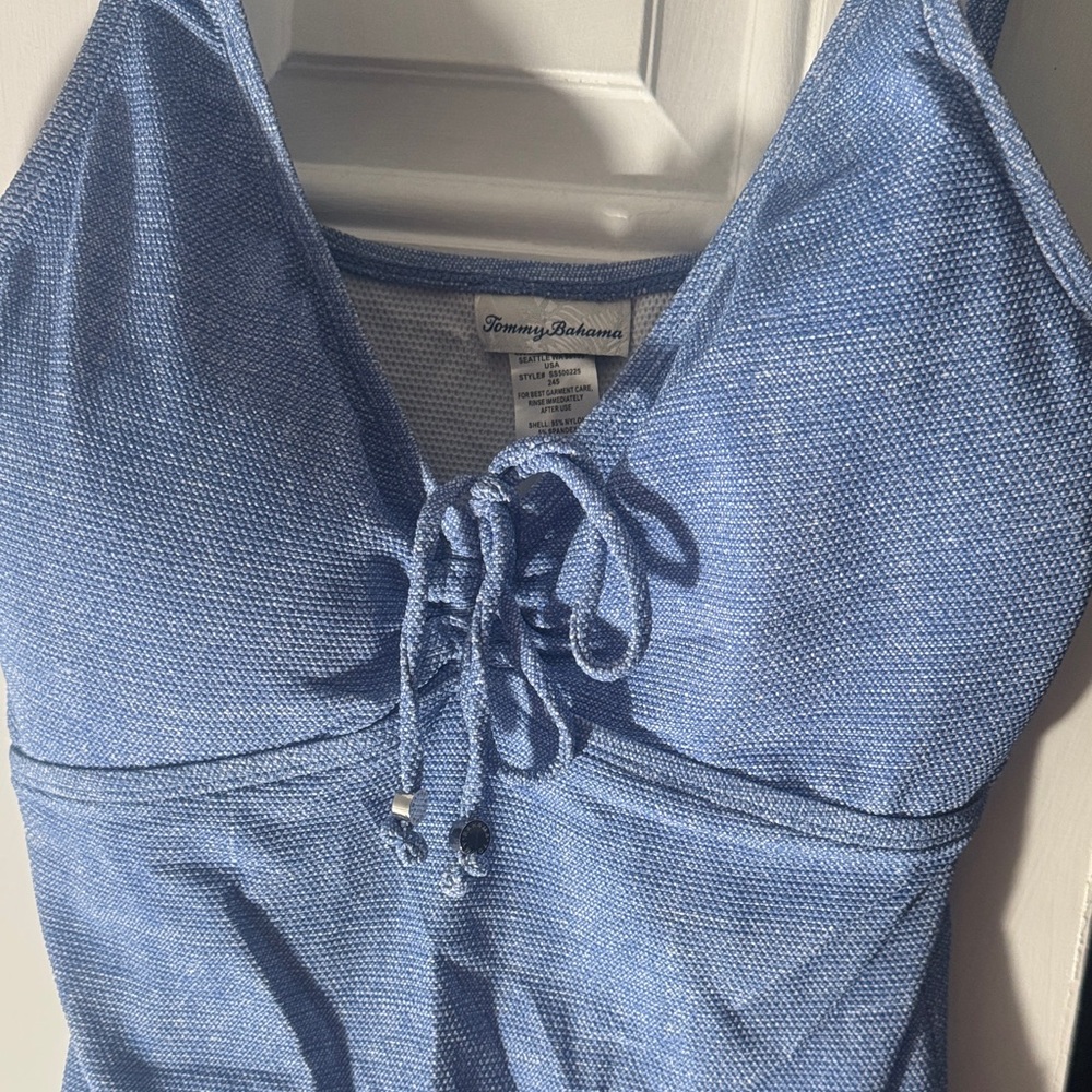 Tommy Bahama Blue Midi Dress